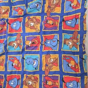 Disney Aladdin 90s Comforter Reversible Bedding Twin Size Vintage Blanket